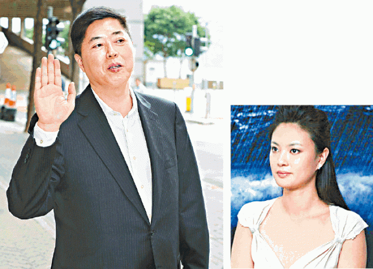 劉希泳（左）遺孀劉芳菲（右）在丈夫離奇死亡案開審前夕，在微博發文悼念亡夫。