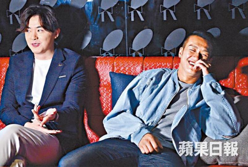 吳浩康（右）與洪卓立相識11年，一直想合作，下月終於如願在旺角開騷。
