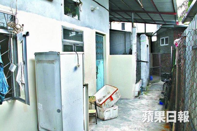 涉案劏房位於元朗大旗嶺村一間村屋。 涉案劏房位於元朗大旗嶺村一間村屋。