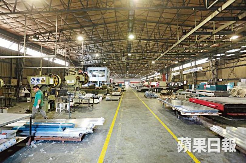 劉達邦在東莞的鋁製品工廠，未來可能損失四分之一美國生意。《蘋果》記者攝新一輪關稅後，中美貨物的交易將更疏落。資料圖片