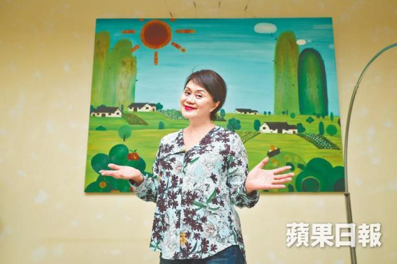 經歷10年前雷曼教訓，今天的大姐明已學懂放下，不再為錢財傷神，只求活得開心自在。何家達攝