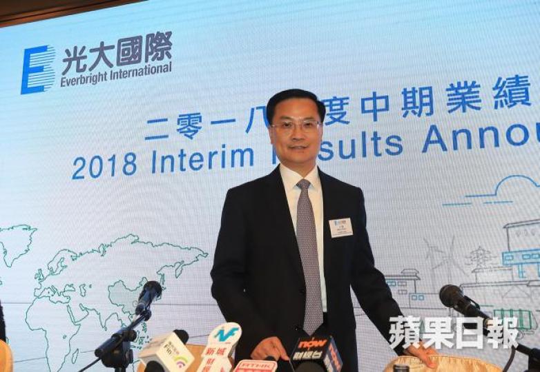 光國上月中宣佈中績兼供股,不到1個月,股價跌28%,現價正考驗6元的供股價。圖為光國行政總裁王天義。 資料圖片 光國上月中宣佈中績兼供股,不到1個月,股價跌28%,現價正考驗6元的供股價。圖為光國行政總裁王天義。 資料圖片
