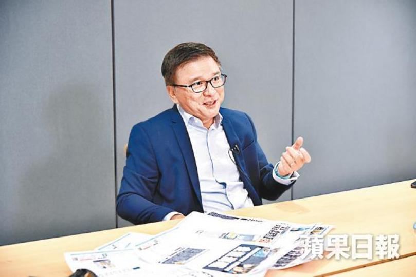 回憶雷曼事件,陳家強百感交集。 回憶雷曼事件,陳家強百感交集。