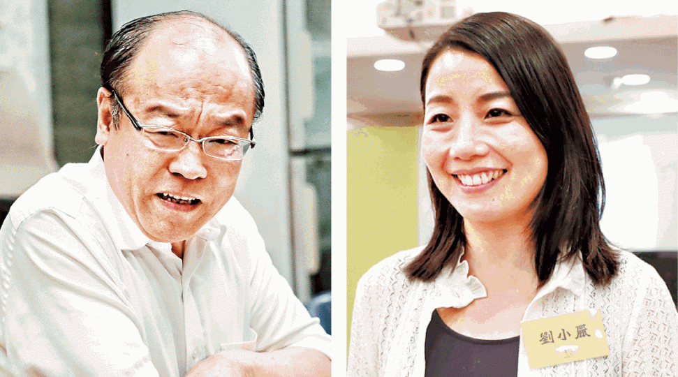 馮檢基(左圖)昨重申不反對劉小麗(右圖)優先出戰九西,惟拒回應是否支持劉。資料圖片 馮檢基(左圖)昨重申不反對劉小麗(右圖)優先出戰九西,惟拒回應是否支持劉。資料圖片