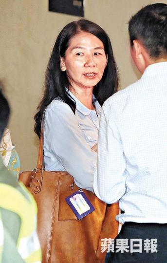 朱經緯前妻昨到庭旁聽。 朱經緯前妻昨到庭旁聽。