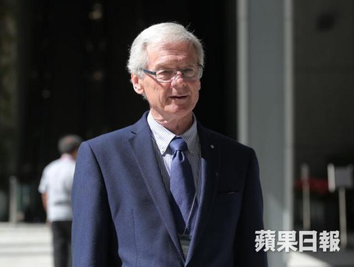澳洲專家John Stanley昨在聽證會上作供。何頴賢攝 澳洲專家John Stanley昨在聽證會上作供。何頴賢攝