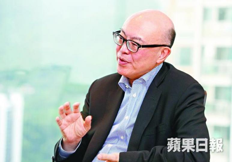 華懋集團執行董事兼行政總裁蔡宏興指本港並非缺地而是土地錯配。王子俊攝 華懋集團執行董事兼行政總裁蔡宏興指本港並非缺地而是土地錯配。王子俊攝