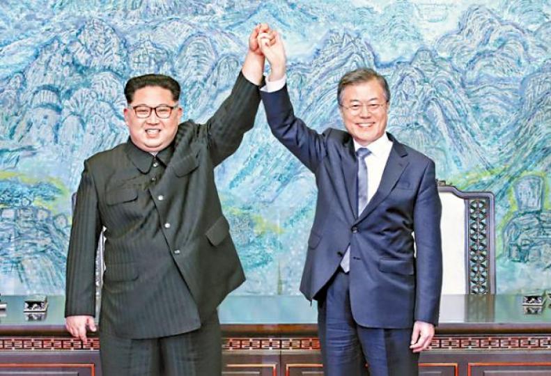 文在寅出訪平壤將破天荒全球直播。資料圖片 文在寅出訪平壤將破天荒全球直播。資料圖片