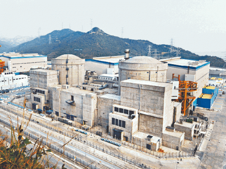 陽江核電廠安全引起憂慮。 陽江核電廠安全引起憂慮。