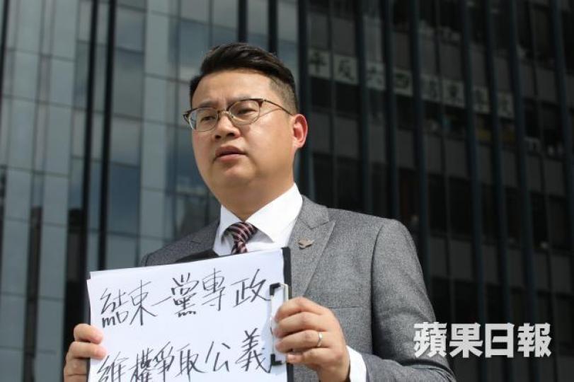 尹兆堅質疑計劃變相剝奪單身人士的住屋權利。資料圖片 尹兆堅質疑計劃變相剝奪單身人士的住屋權利。資料圖片