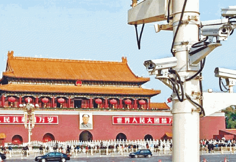 公安部在全國已安裝逾2,000萬個攝像鏡頭。 公安部在全國已安裝逾2,000萬個攝像鏡頭。