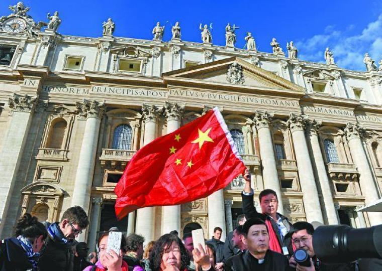中梵關係糾纏多年,雙方昨達成歷史性協議。資料圖片 中梵關係糾纏多年,雙方昨達成歷史性協議。資料圖片