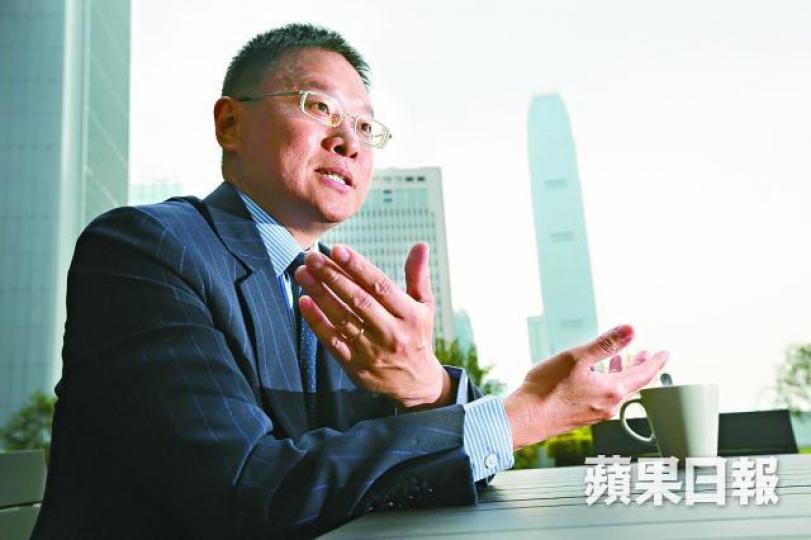 陳家洛擔心將來教會學校「有真話都唔敢講」。 陳家洛擔心將來教會學校「有真話都唔敢講」。