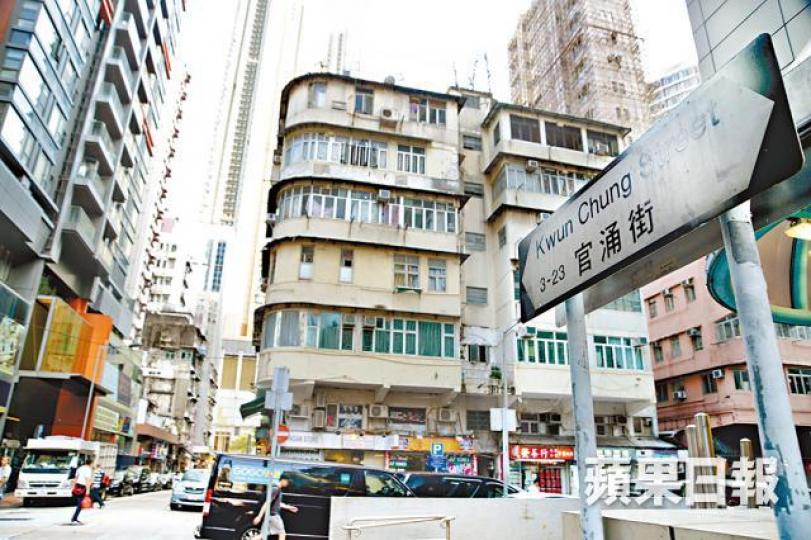 高鐵通車後,官涌街成為了高鐵站第一條街。何耀勤攝 高鐵通車後,官涌街成為了高鐵站第一條街。何耀勤攝