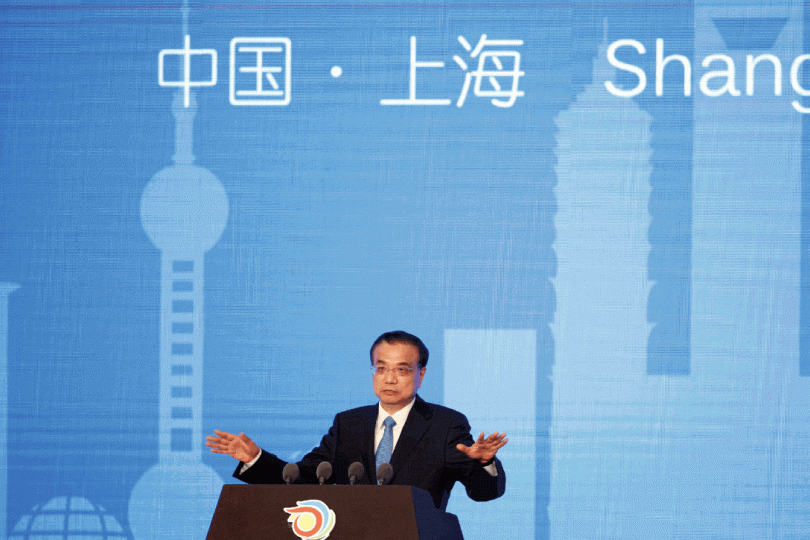 李克強是改革開放以來最弱勢的總理。 李克強是改革開放以來最弱勢的總理。