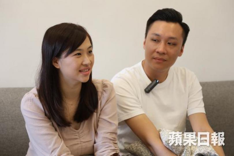 Iris和KK都有共識,希望子女能夠知足地過快樂生活。 Iris和KK都有共識,希望子女能夠知足地過快樂生活。
