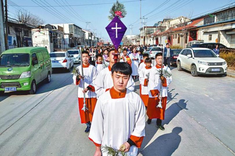 中國地下教會活動常遭打壓。資料圖片 中國地下教會活動常遭打壓。資料圖片