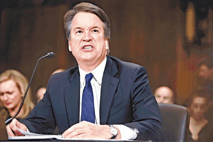 卡瓦納的聯邦最高法院大法官提名備受爭議。資料圖片 卡瓦納的聯邦最高法院大法官提名備受爭議。資料圖片