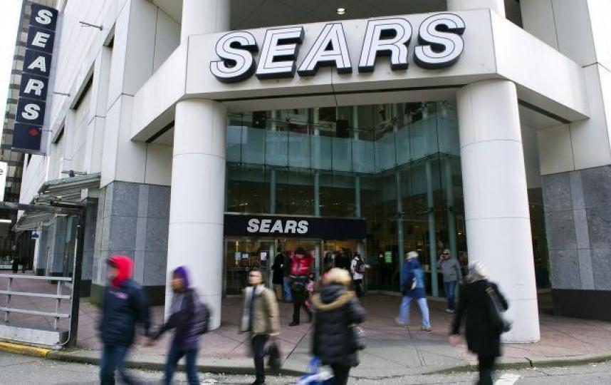 美國老牌百貨店Sears或面臨破產。資料圖片 美國老牌百貨店Sears或面臨破產。資料圖片