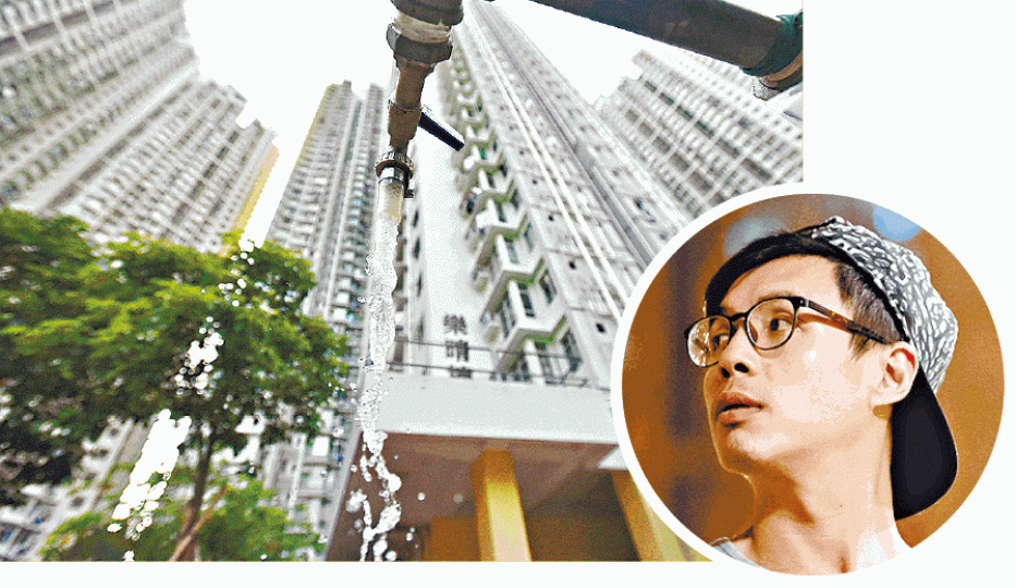 姚松炎失票最多的啟德北正是「鉛水重災區」啟晴邨,居民Billy(圓圖)表示建制派蛇齋餅糭攻勢很厲害。 姚松炎失票最多的啟德北正是「鉛水重災區」啟晴邨,居民Billy(圓圖)表示建制派蛇齋餅糭攻勢很厲害。