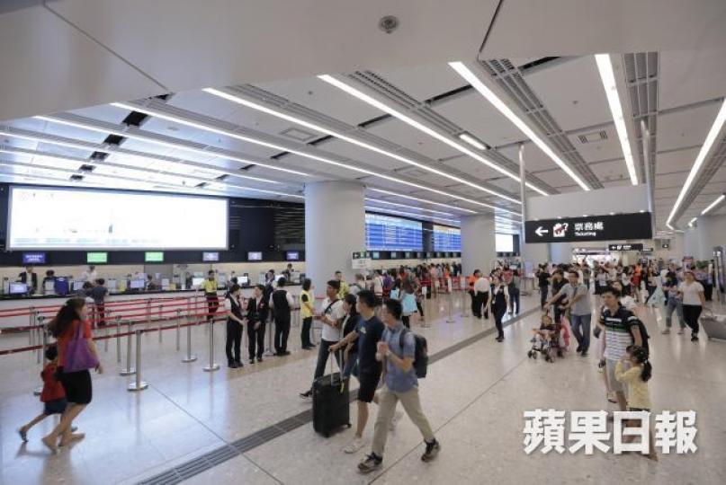 高鐵香港段通車至今逾半個月，本港警方共接獲45宗求助個案。資料圖片