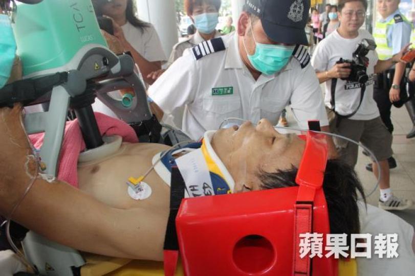 工人被鐵籠擊中昏迷,送院搶救不治。資料圖片 工人被鐵籠擊中昏迷,送院搶救不治。資料圖片
