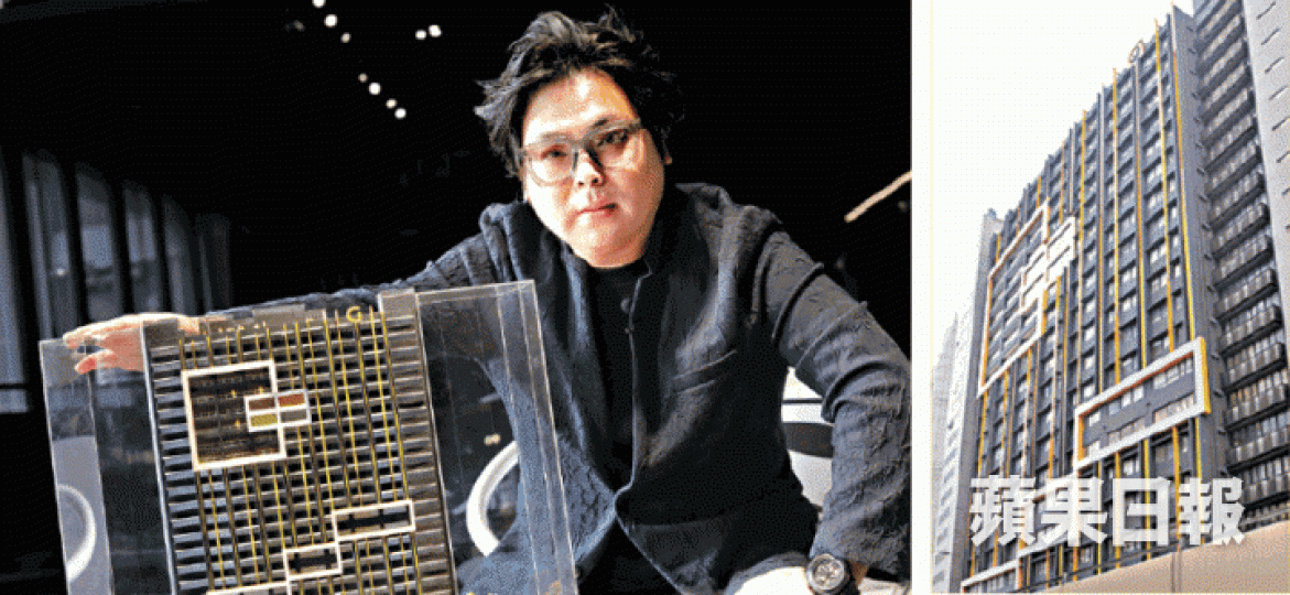 建築師何周禮促政府放寬現行條例限制,增加工廈業主參與活化誘因;右圖為何曾參與活化的黃竹坑商廈Genesis。王心義攝 建築師何周禮促政府放寬現行條例限制,增加工廈業主參與活化誘因;右圖為何曾參與活化的黃竹坑商廈Genesis。王心義攝