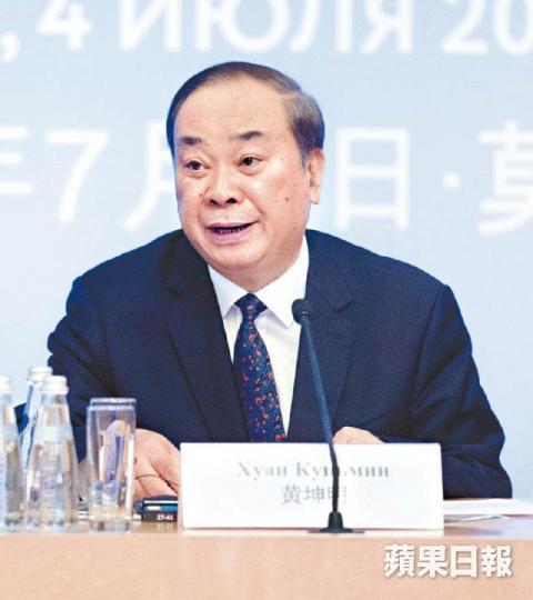 中宣部部長黃坤明是中央政治局委員,被視為習近平派系「之江新軍」一員。 中宣部部長黃坤明是中央政治局委員,被視為習近平派系「之江新軍」一員。
