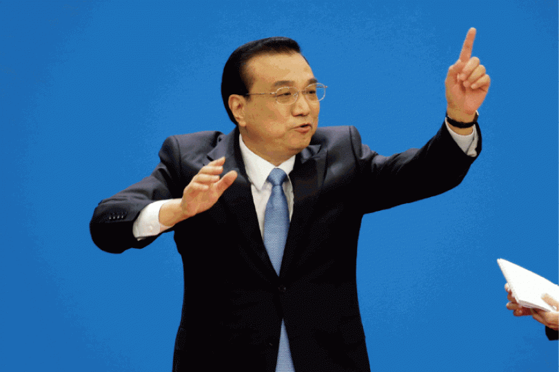 總理李克強被邊緣化。 總理李克強被邊緣化。