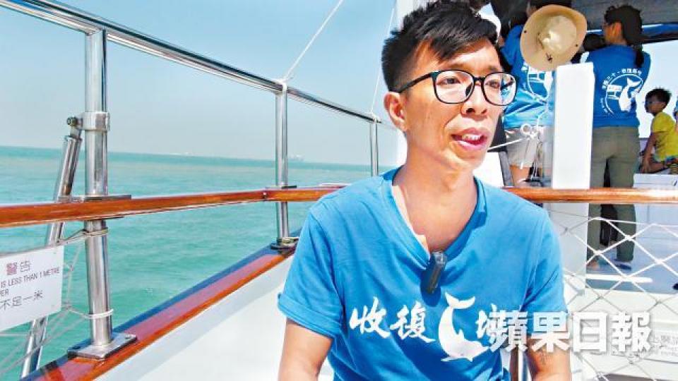 鄭家泰指大橋雖已落成,但珠江三角洲一帶仍基建處處。 鄭家泰指大橋雖已落成,但珠江三角洲一帶仍基建處處。