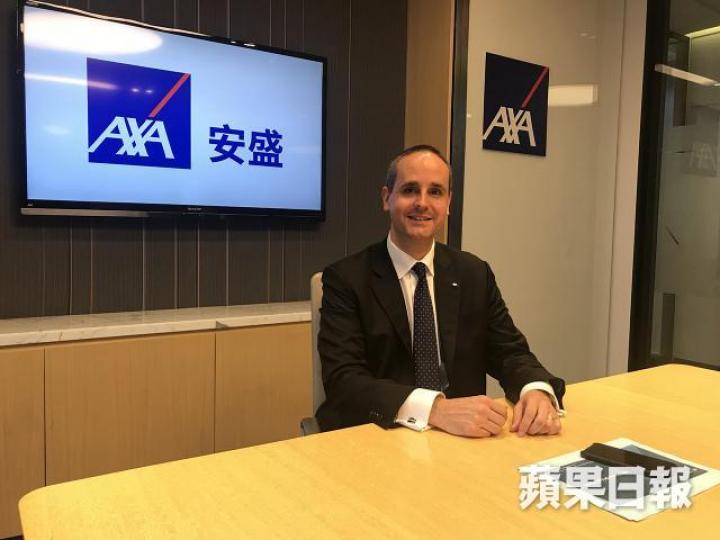 AXA安盛董事總經理(一般保險業務)胡奕銘 AXA安盛董事總經理(一般保險業務)胡奕銘
