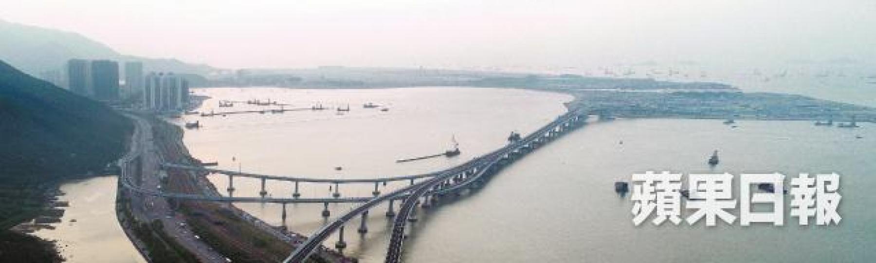 大橋通車後預計每日新增1.1萬架次車流,東涌空氣質素恐變得更差。 大橋通車後預計每日新增1.1萬架次車流,東涌空氣質素恐變得更差。