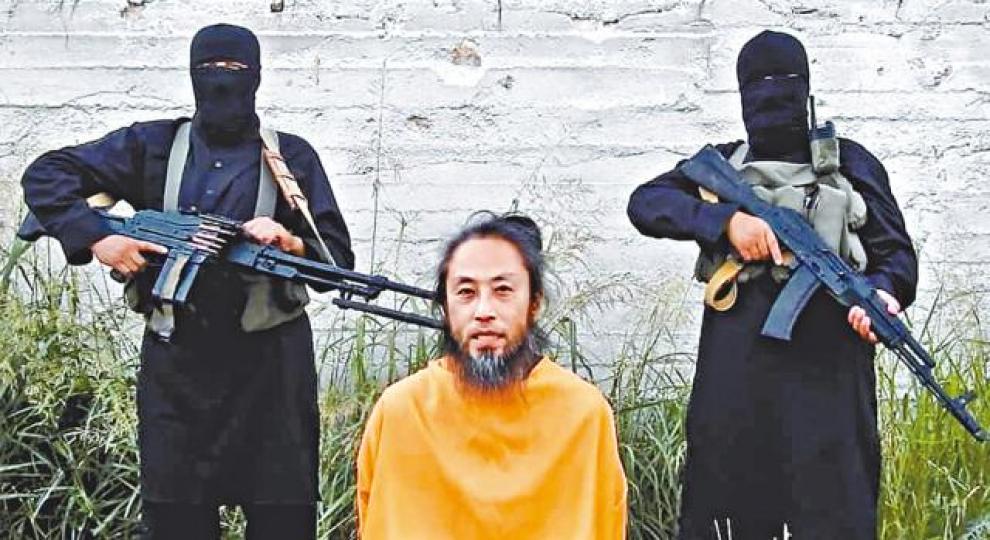 安田純平被綁架時曾有片段流出。 安田純平被綁架時曾有片段流出。