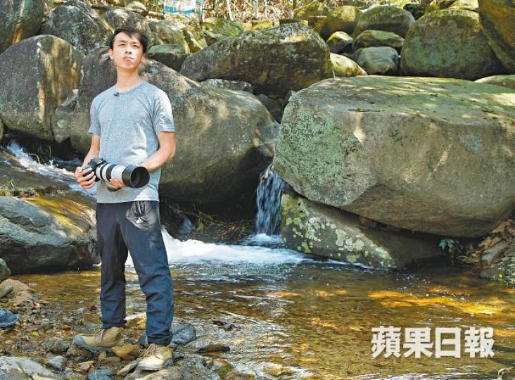 《Wild Hong Kong》系列的生態紀錄片,拍攝情況難以預計,馮漢城笑言「食白果」是常態。
《Wild Hong Kong》系列的生態紀錄片,拍攝情況難以預計,馮漢城笑言「食白果」是常態。
