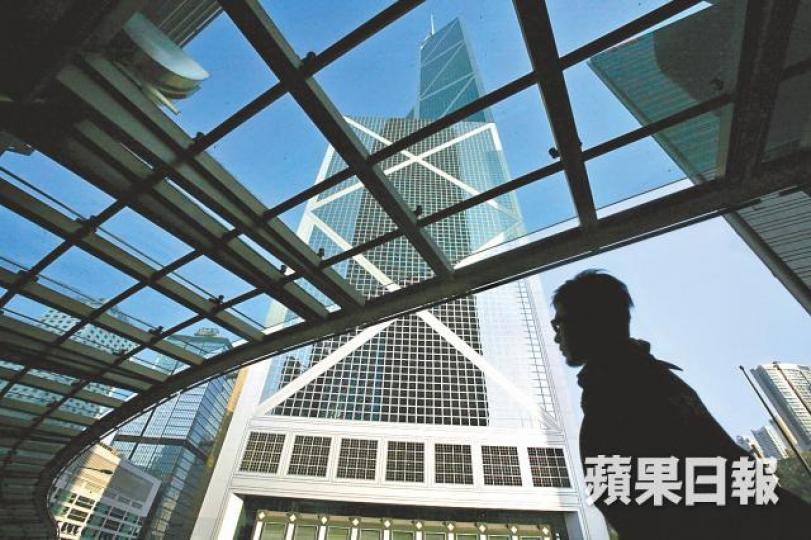 受貿易戰及經濟放緩影響,中銀業務前景轉黯淡。資料圖片 受貿易戰及經濟放緩影響,中銀業務前景轉黯淡。資料圖片