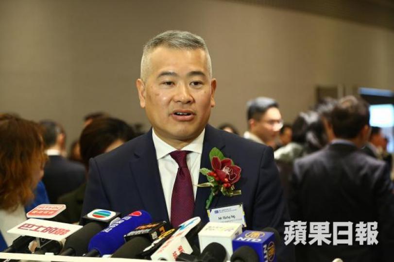 歐化行政總裁吳冠強。資料圖片 歐化行政總裁吳冠強。資料圖片