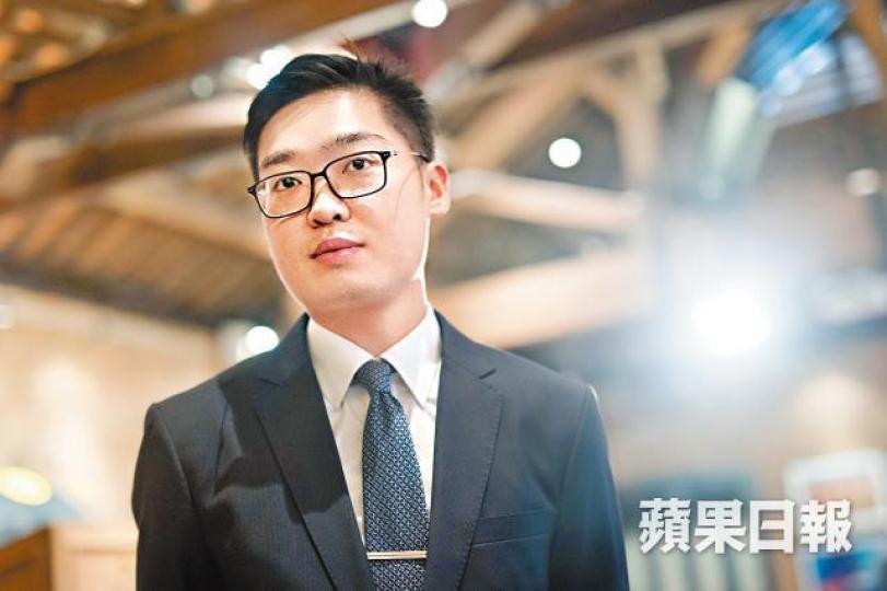 香港民族黨召集人陳浩天昨日公開上訴理據。資料圖片 香港民族黨召集人陳浩天昨日公開上訴理據。資料圖片