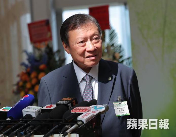 郭炳湘的安息送別儀式將於本周四在中環聖約翰座堂舉行。資料圖片