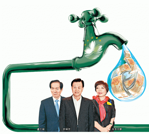 中環中心部份買家撲水,向澳門工商銀行等機構叩門借錢。資料圖片 中環中心部份買家撲水,向澳門工商銀行等機構叩門借錢。資料圖片