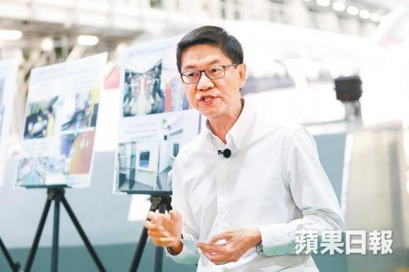 港鐵前工程總監黃唯銘 港鐵前工程總監黃唯銘