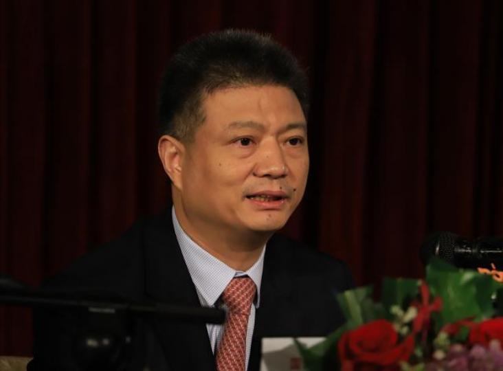 中海宏洋主席兼非執行董事顏建國。資料圖片 中海宏洋主席兼非執行董事顏建國。資料圖片