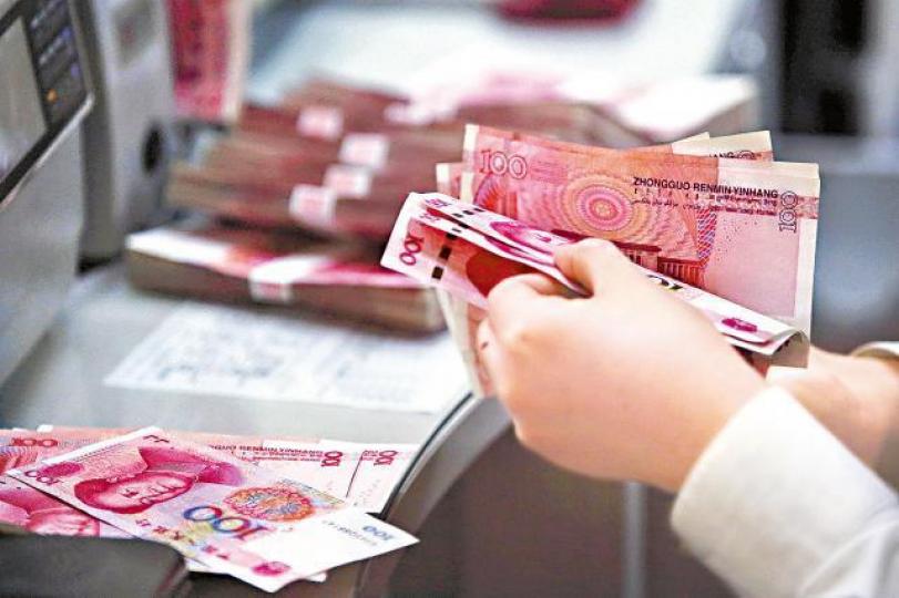 人行馬駿表示,市場參與者已接受人民幣匯率時有波動。資料圖片 人行馬駿表示,市場參與者已接受人民幣匯率時有波動。資料圖片