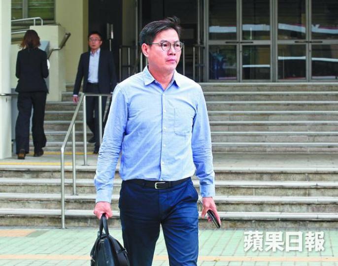 張釗鋒昨繼續出席沙中綫聆訊。李潤芳攝 張釗鋒昨繼續出席沙中綫聆訊。李潤芳攝