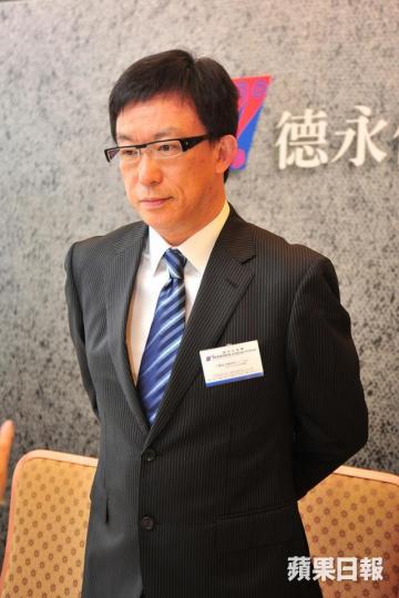 德永佳行政總裁丁傑忠。 資料圖片 德永佳行政總裁丁傑忠。 資料圖片