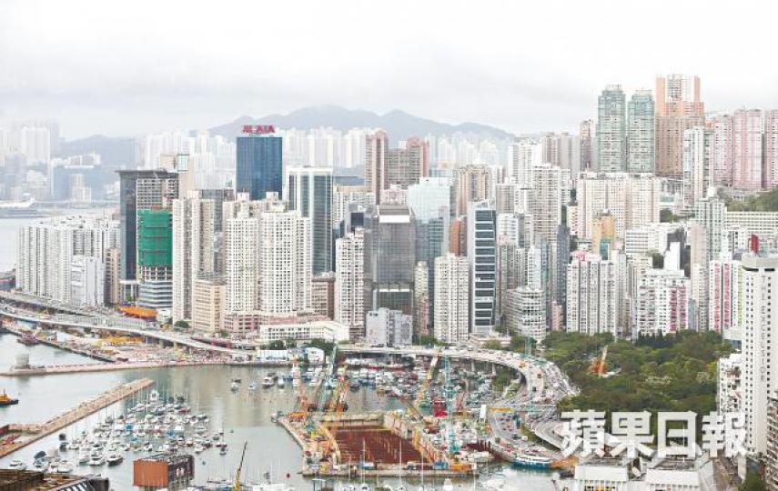 冼國林深信樓價難大跌。資料圖片 冼國林深信樓價難大跌。資料圖片