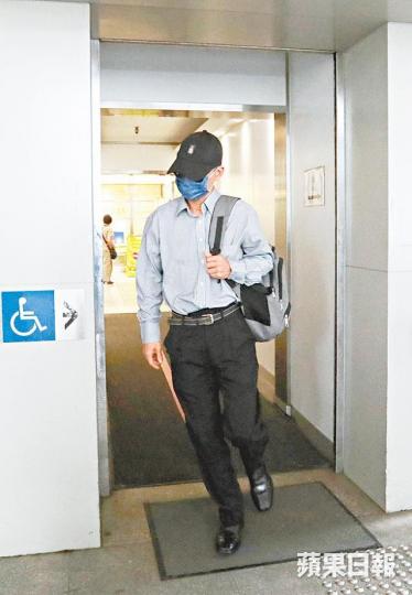 租客證人張社良昨接受辯方盤問。 租客證人張社良昨接受辯方盤問。