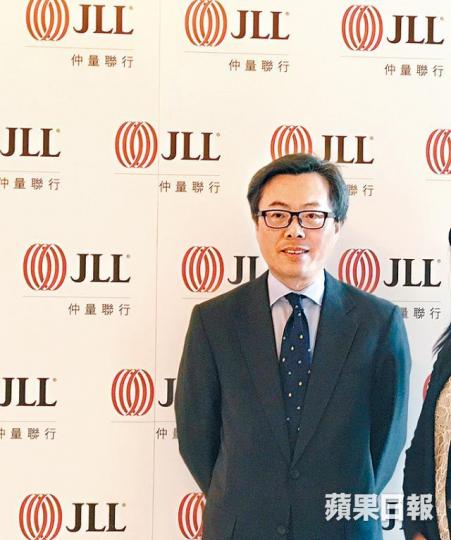 仲量聯行董事總經理曾煥平。資料圖片 仲量聯行董事總經理曾煥平。資料圖片