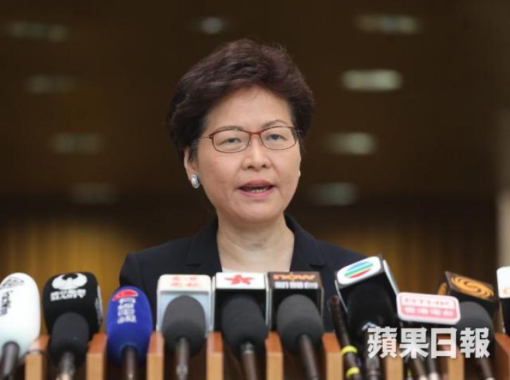 特首林鄭月娥昨引國家主席習近平說,港澳最大優勢是「一國兩制」。 特首林鄭月娥昨引國家主席習近平說,港澳最大優勢是「一國兩制」。