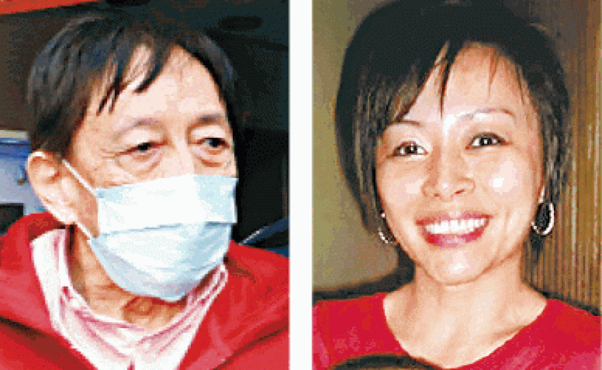 涉案醫生李宏邦(左圖)昨獲准保釋;上圖為死者張淑玲。 涉案醫生李宏邦(左圖)昨獲准保釋;上圖為死者張淑玲。