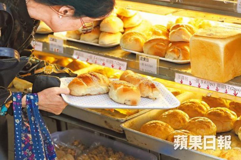 麵包是市民日常食品,卻隱藏高鈉高脂陷阱。李家皓攝 麵包是市民日常食品,卻隱藏高鈉高脂陷阱。李家皓攝